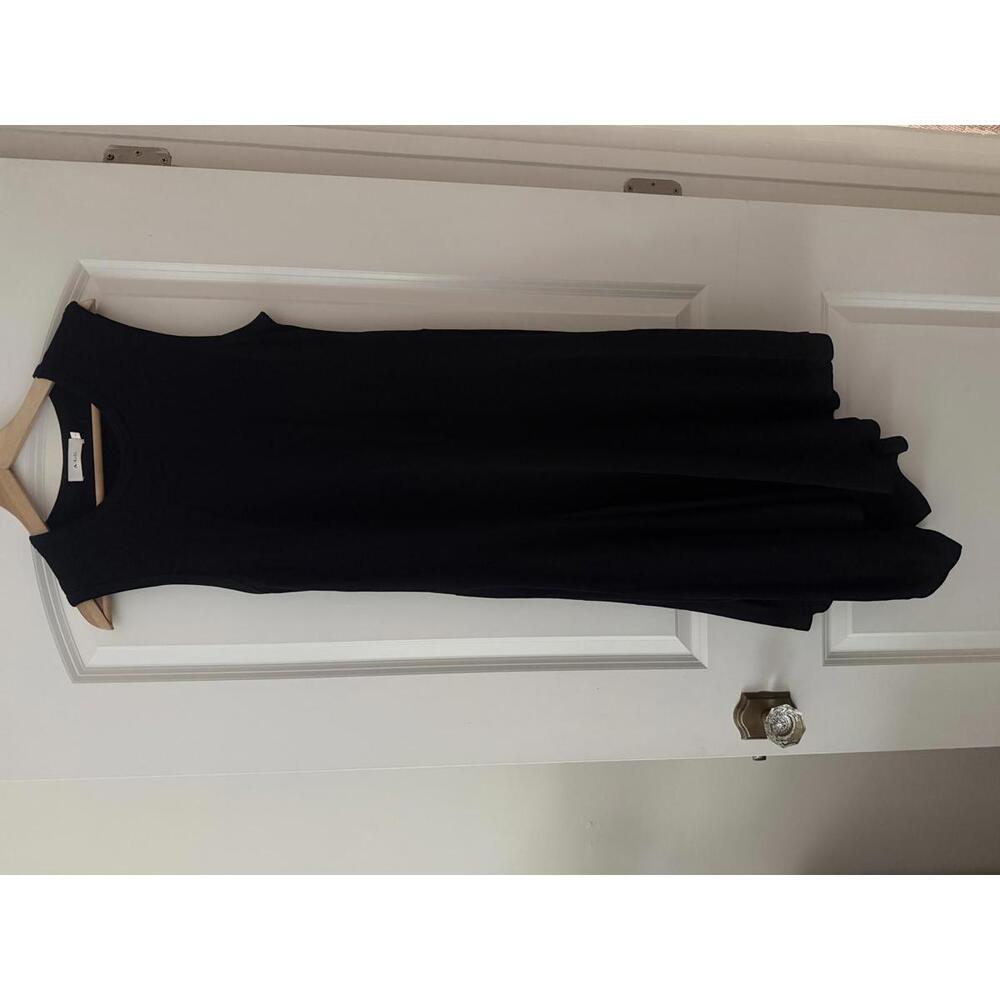 ALC Black Dress with Asymmetrical Hem